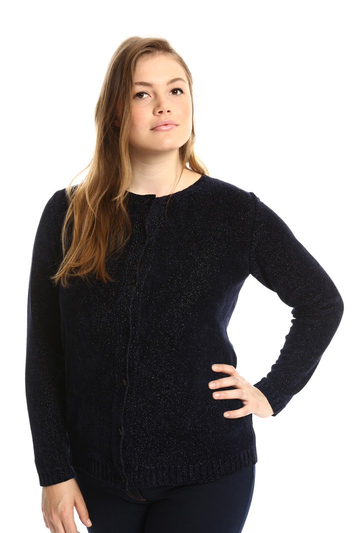 Cardigan in ciniglia lurex Fashion Market Cardigan in ciniglia lurex Fashion Market