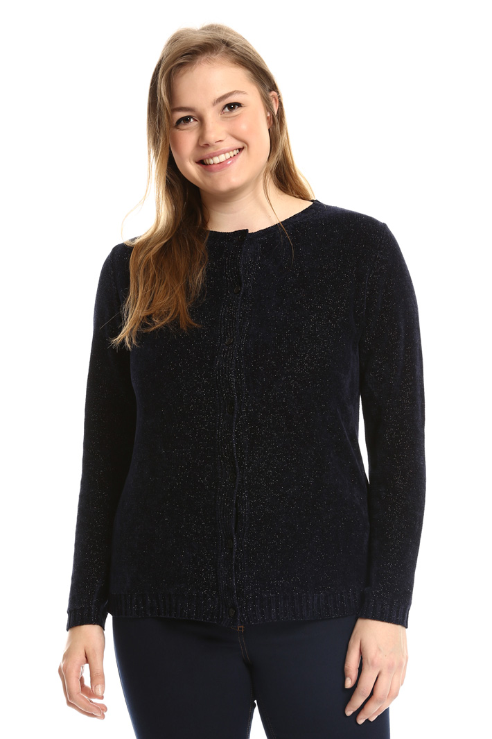 Cardigan in ciniglia lurex Fashion Market Cardigan in ciniglia lurex Fashion Market