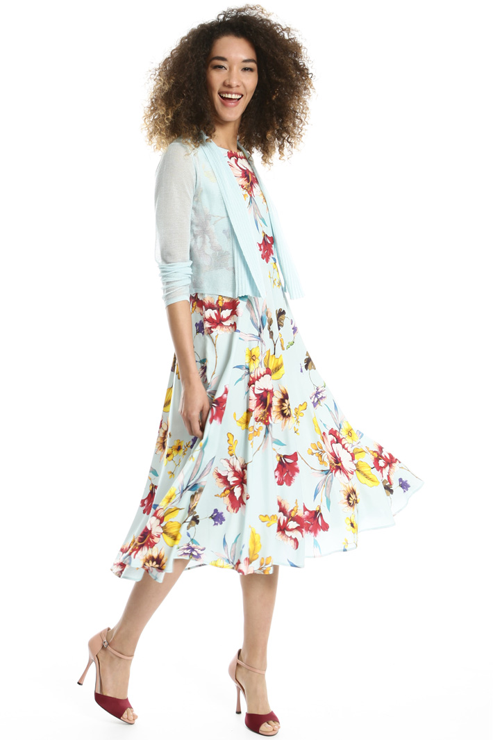 Coprispalle in maglia crepe Fashion Market Coprispalle in maglia crepe Fashion Market