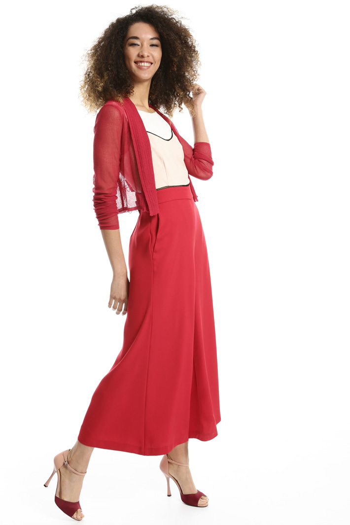 Coprispalle in maglia crepe Fashion Market Coprispalle in maglia crepe Fashion Market
