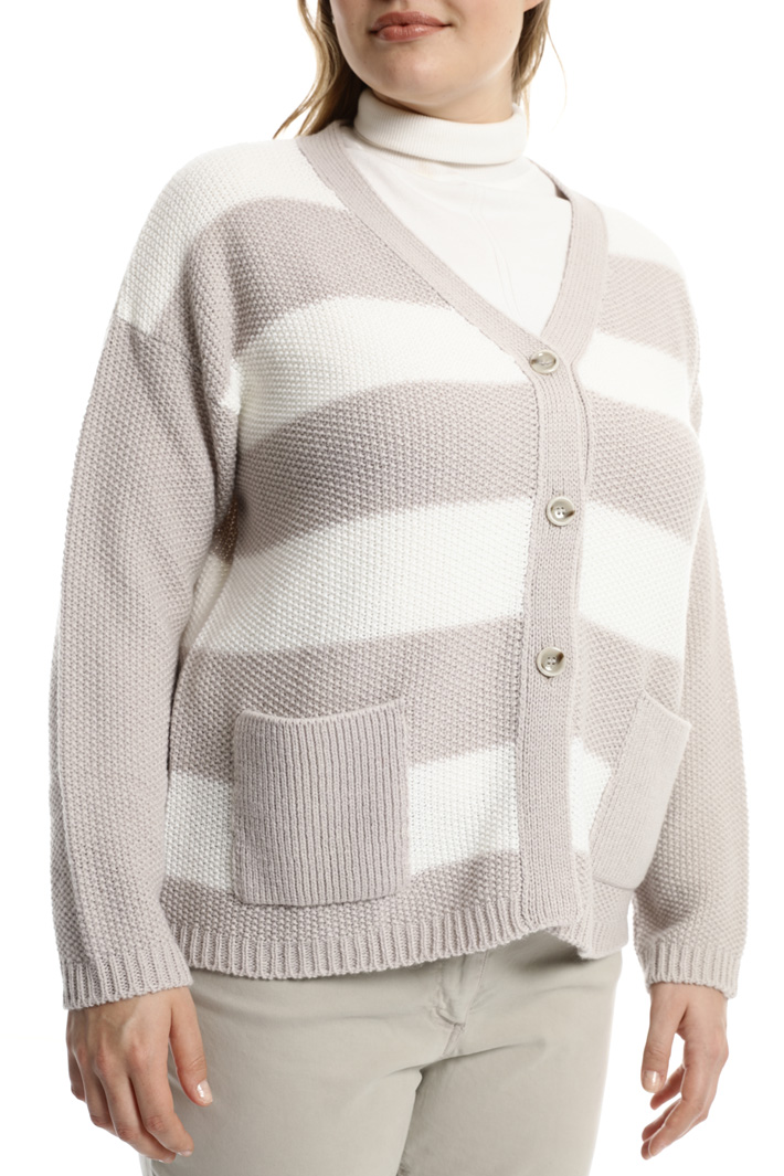 Cardigan rigato in misto lana Fashion Market Cardigan rigato in misto lana Fashion Market