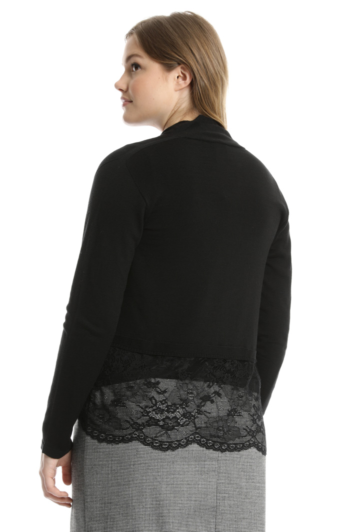 Cardigan in lana e pizzo Fashion Market Cardigan in lana e pizzo Fashion Market