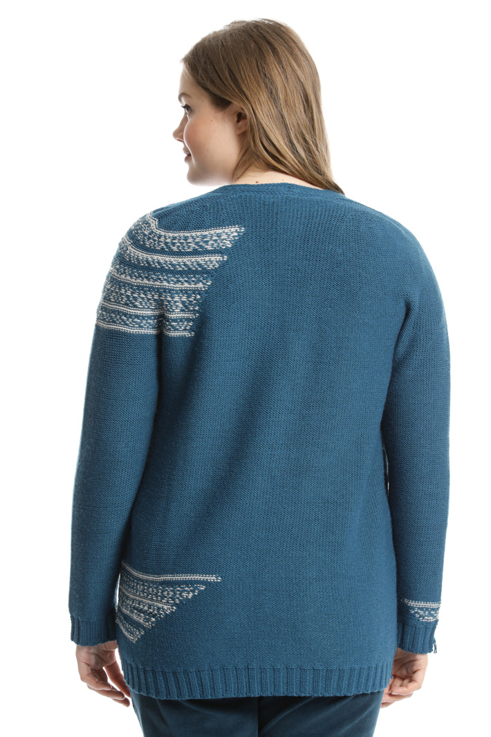 Cardigan in lana con frange Fashion Market Cardigan in lana con frange Fashion Market
