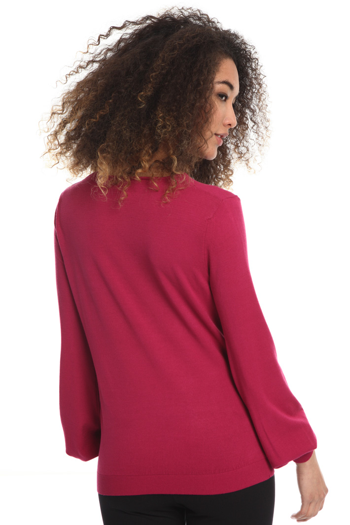 Maglia con maniche a sbuffo Fashion Market Maglia con maniche a sbuffo Fashion Market