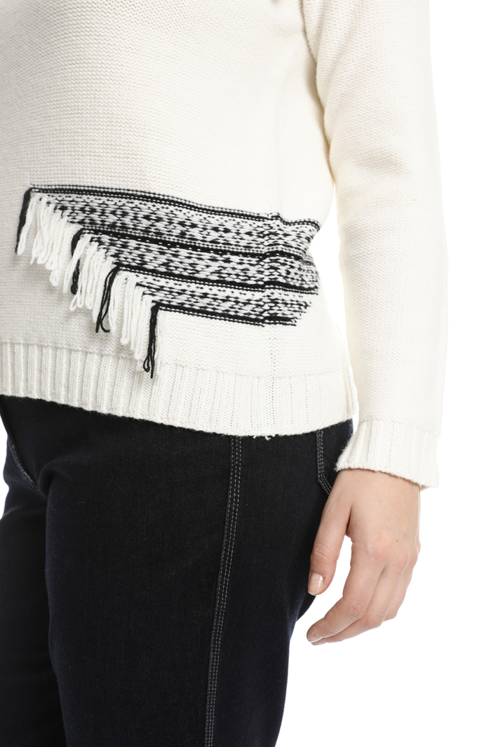 Pullover con frange Fashion Market Pullover con frange Fashion Market