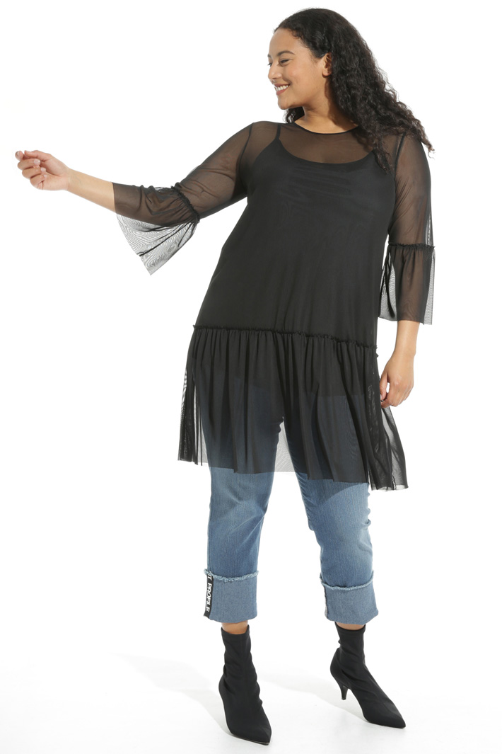 Abito in tulle stretch Fashion Market Abito in tulle stretch Fashion Market