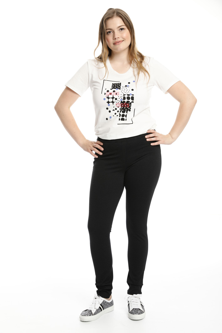 Jeggings effetto puntinato Fashion Market Jeggings effetto puntinato Fashion Market