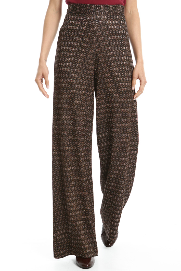 Pantalone in jersey lurex Fashion Market Pantalone in jersey lurex Fashion Market