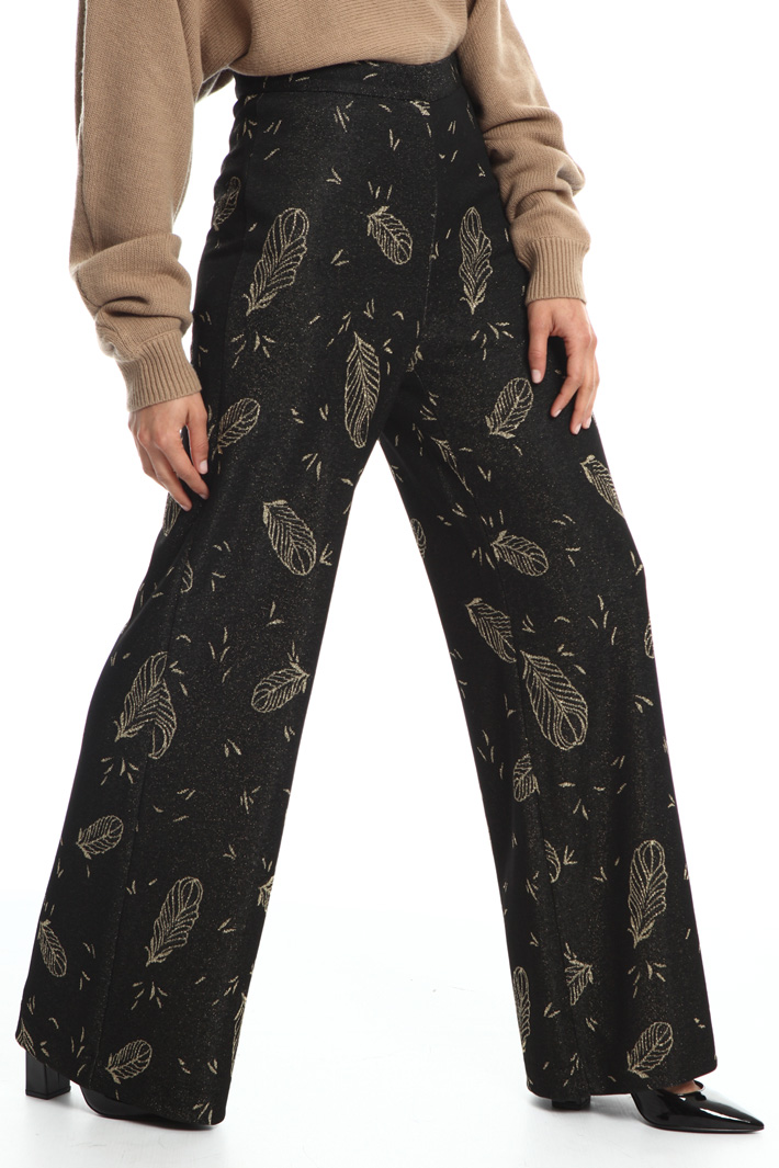 Pantalone in jersey lurex Fashion Market Pantalone in jersey lurex Fashion Market