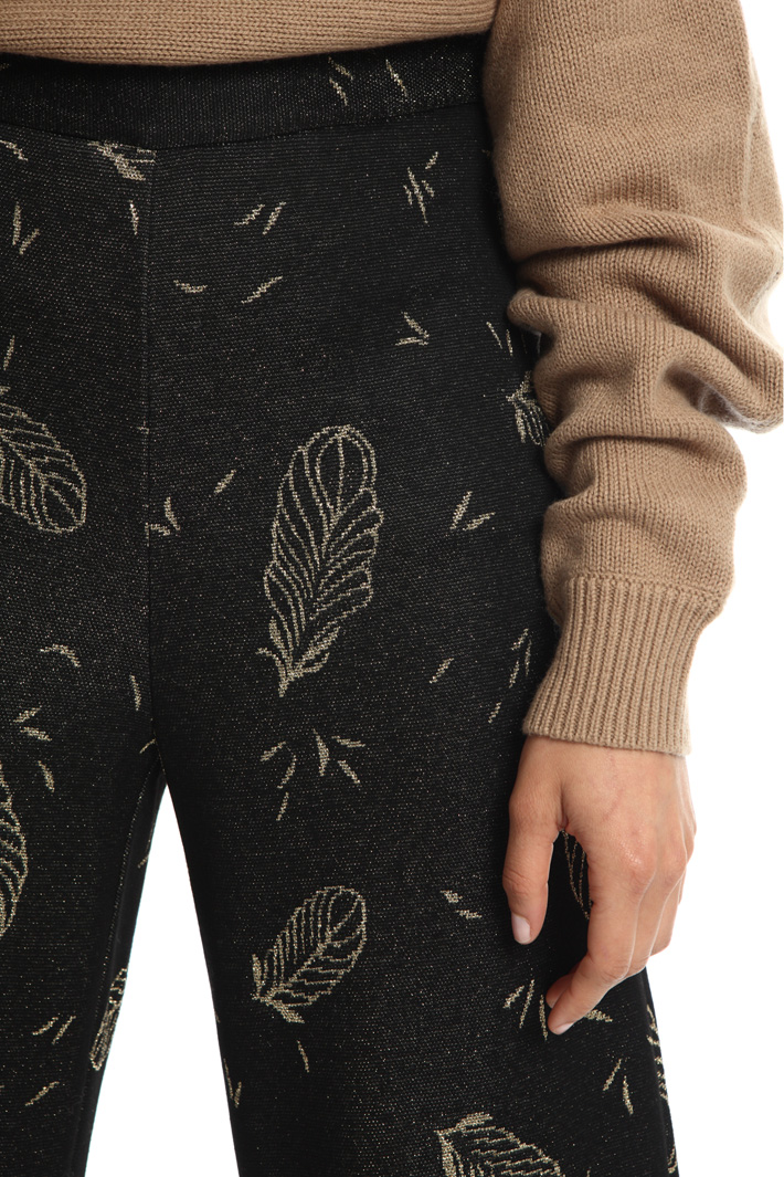 Pantalone in jersey lurex Fashion Market Pantalone in jersey lurex Fashion Market