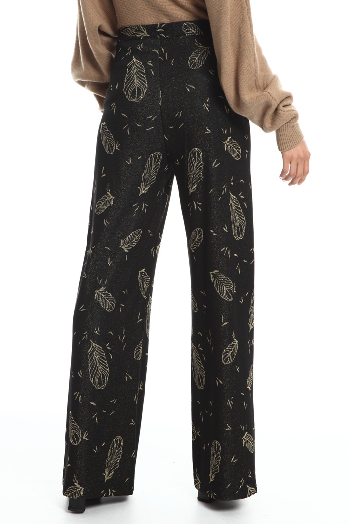 Pantalone in jersey lurex Fashion Market Pantalone in jersey lurex Fashion Market
