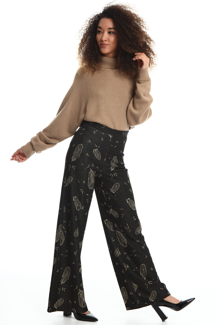 Pantalone in jersey lurex Fashion Market Pantalone in jersey lurex Fashion Market