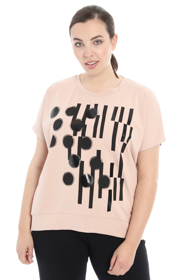 T-shirt in felpa Fashion Market T-shirt in felpa Fashion Market