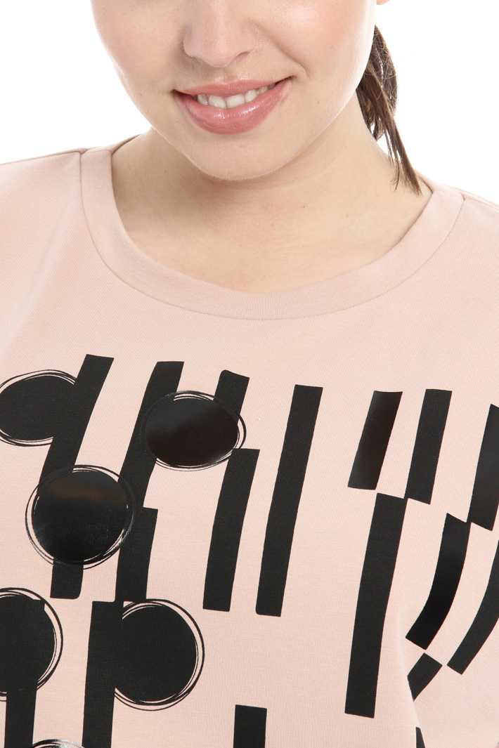 T-shirt in felpa Fashion Market T-shirt in felpa Fashion Market