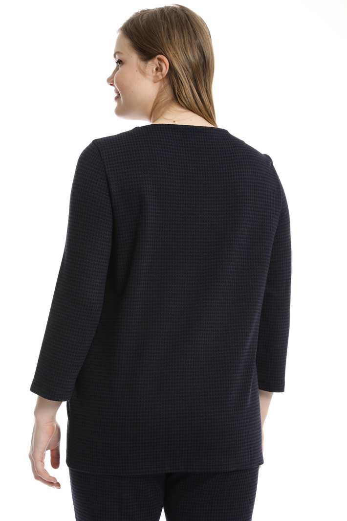 Casacca pied de poule Fashion Market Casacca pied de poule Fashion Market