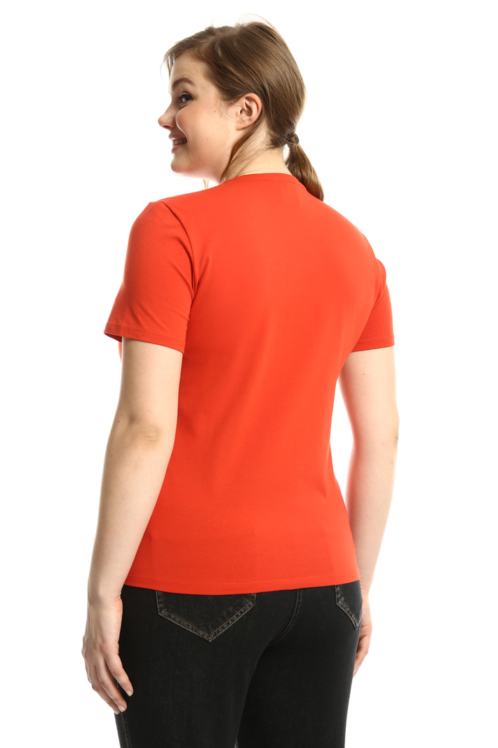 T-shirt in jersey con stampa Fashion Market T-shirt in jersey con stampa Fashion Market