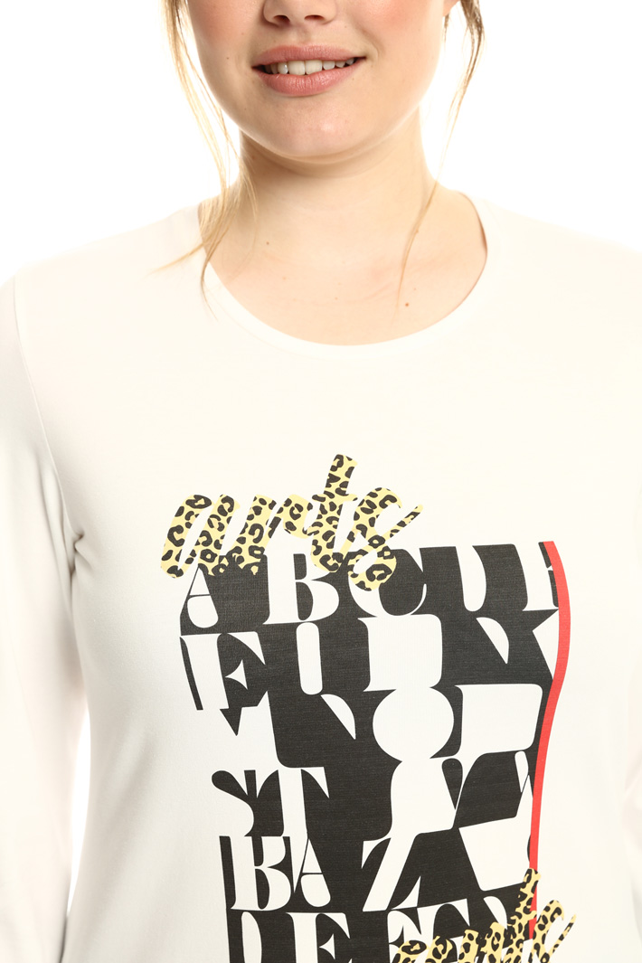 T-shirt con stampa grafica Fashion Market T-shirt con stampa grafica Fashion Market