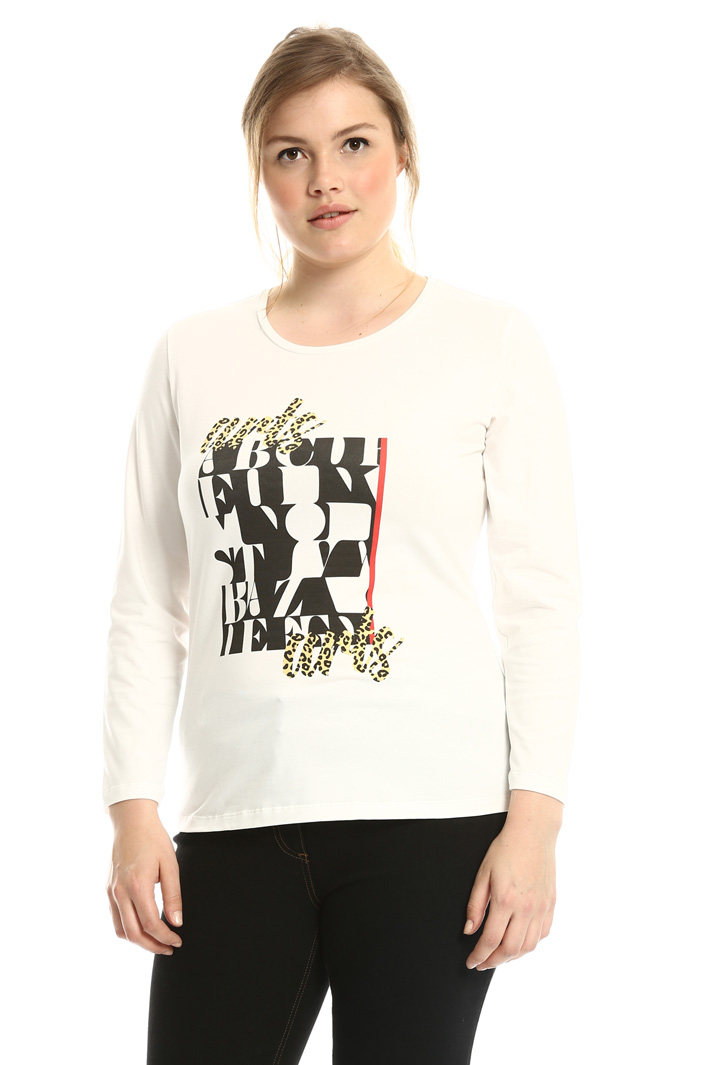 T-shirt con stampa grafica Fashion Market T-shirt con stampa grafica Fashion Market