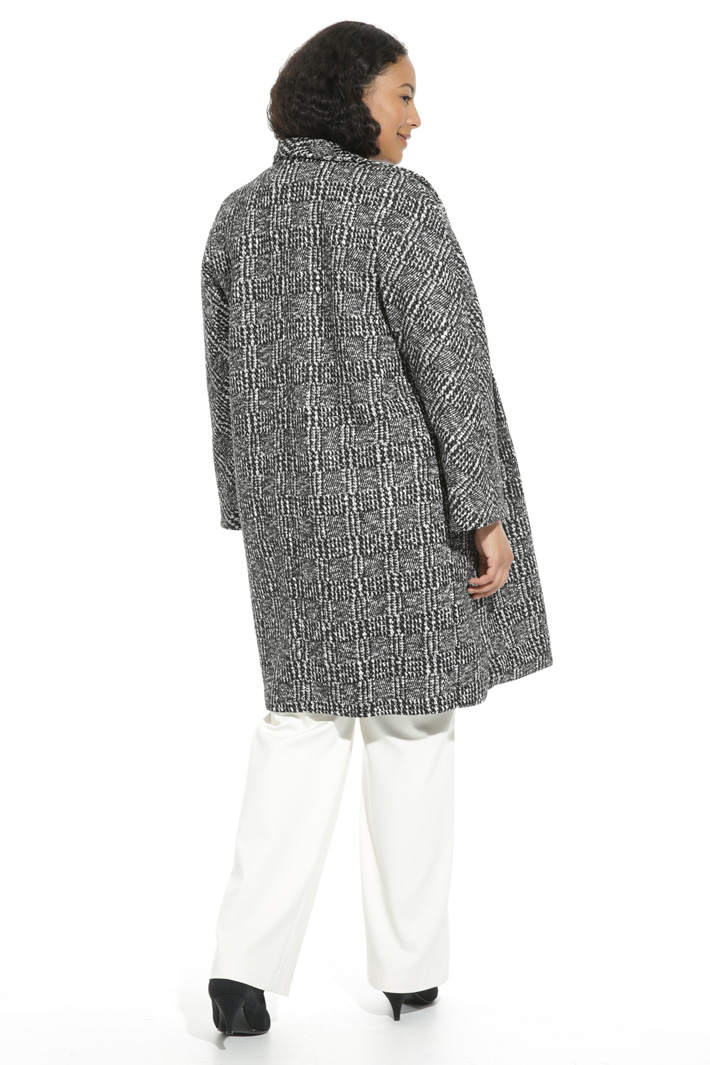 Cappotto tinto filo in jersey Fashion Market Cappotto tinto filo in jersey Fashion Market
