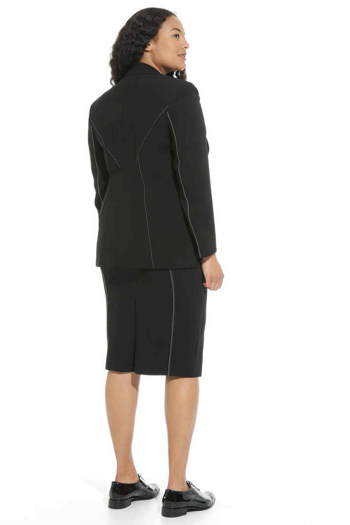 Blazer con cuciture a contrasto Fashion Market Blazer con cuciture a contrasto Fashion Market
