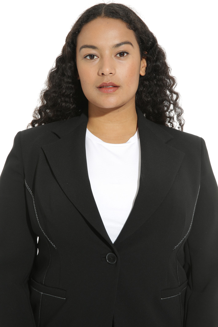 Blazer con cuciture a contrasto Fashion Market Blazer con cuciture a contrasto Fashion Market