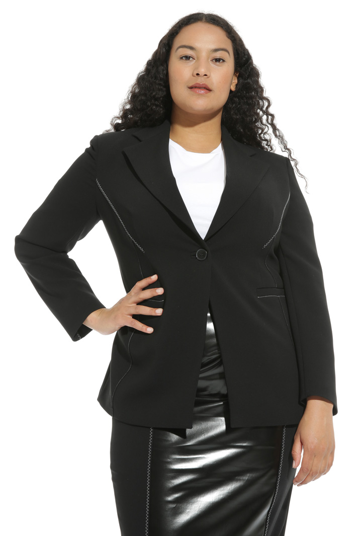 Blazer con cuciture a contrasto Fashion Market Blazer con cuciture a contrasto Fashion Market