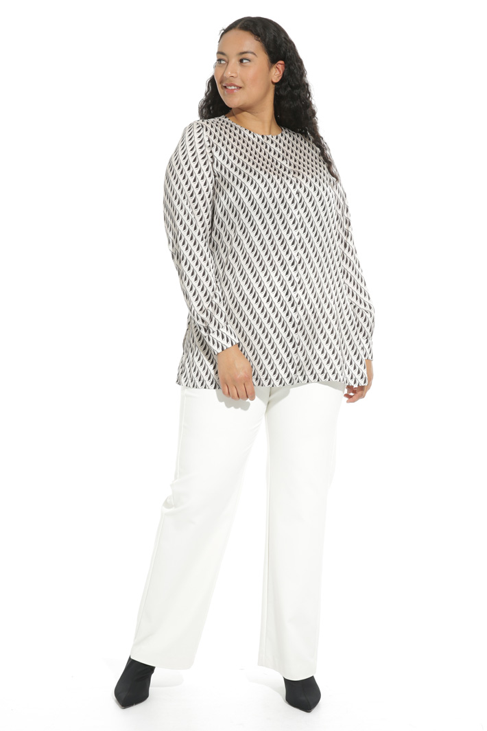 Camicia girocollo in raso Fashion Market Camicia girocollo in raso Fashion Market