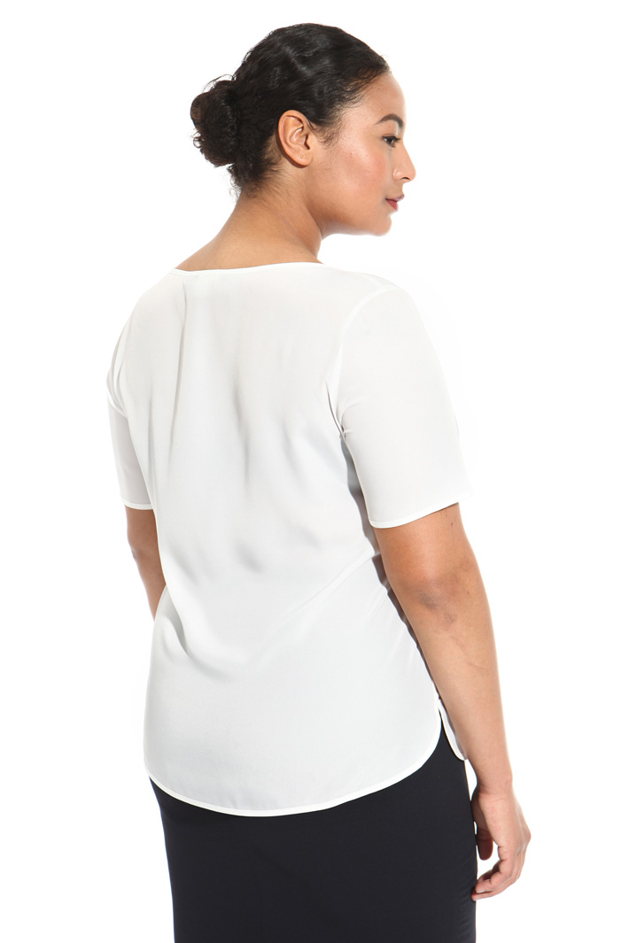 Top in crepe de chine Fashion Market Top in crepe de chine Fashion Market