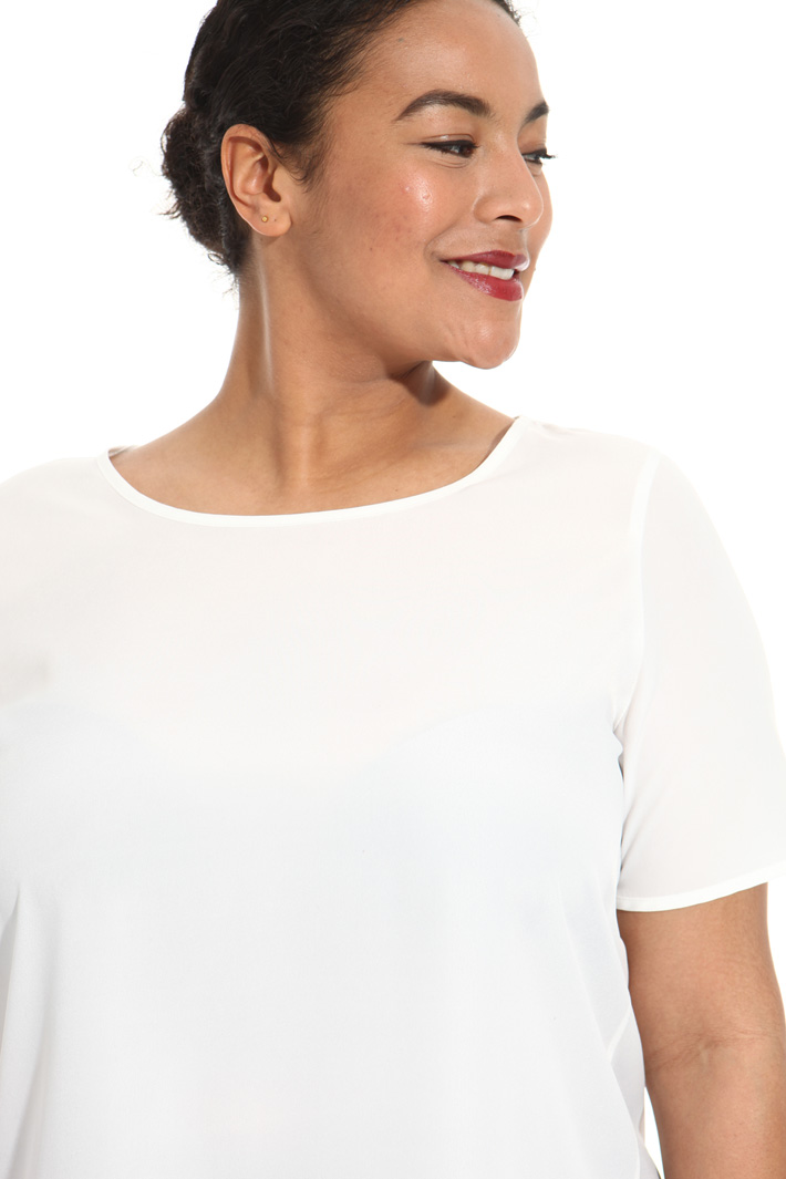 Top in crepe de chine Fashion Market Top in crepe de chine Fashion Market