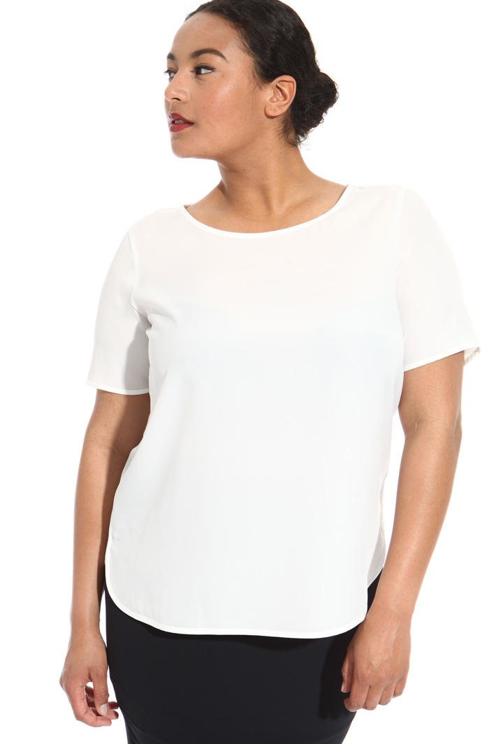 Top in crepe de chine Fashion Market Top in crepe de chine Fashion Market