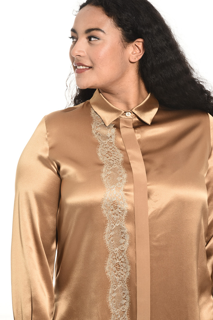 Camicia in raso di seta Fashion Market Camicia in raso di seta Fashion Market
