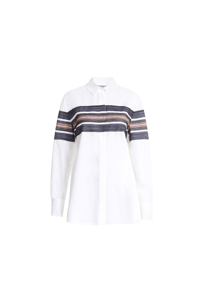 Camicia over con ricamo Fashion Market Camicia over con ricamo Fashion Market
