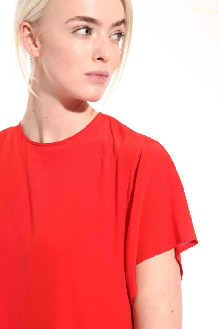 Casacca in crepe de chine Fashion Market Casacca in crepe de chine Fashion Market