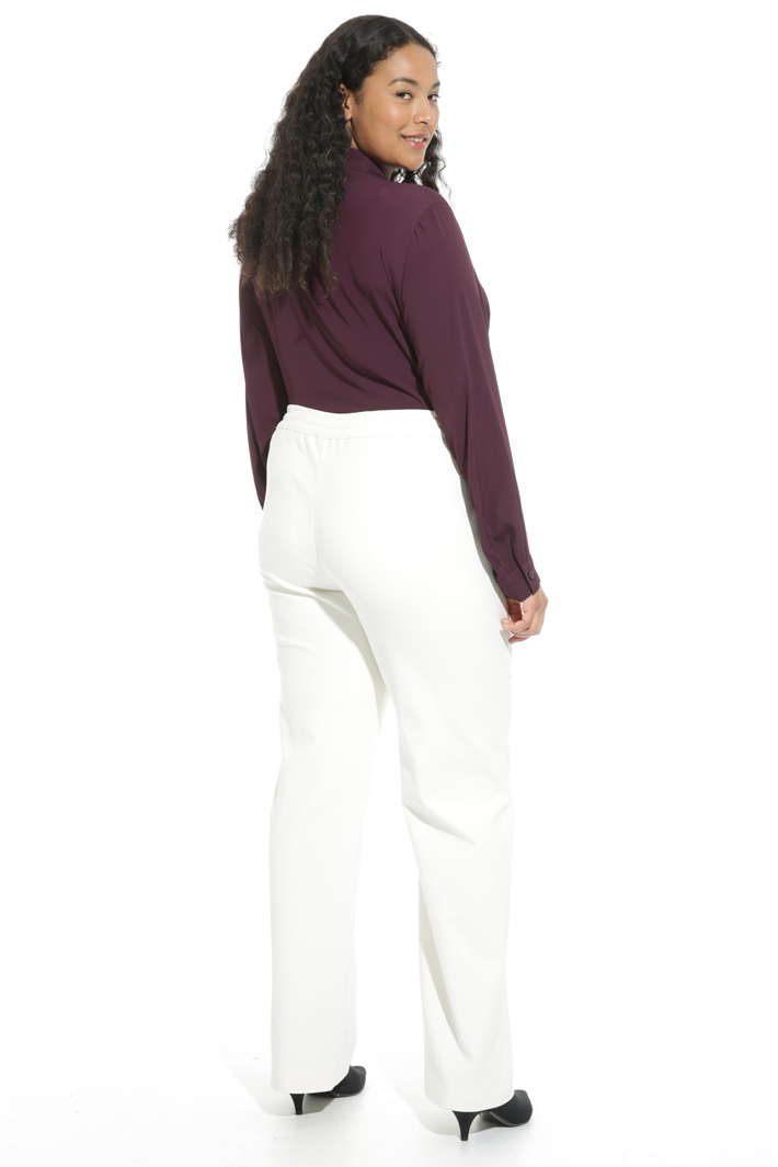 Pantalone con cintone elastico Fashion Market Pantalone con cintone elastico Fashion Market