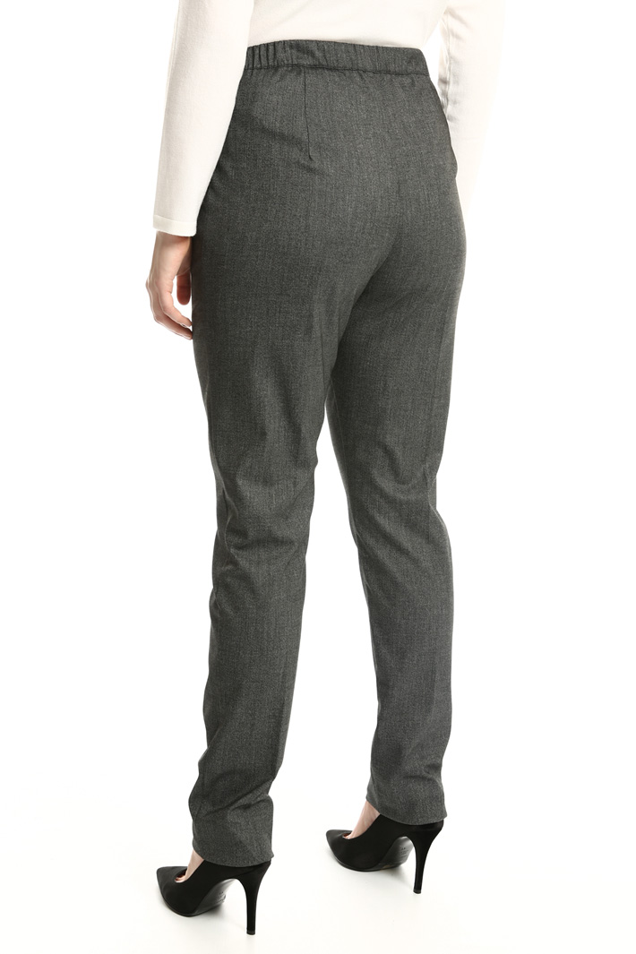 Pantalone jacquard a sigaretta Fashion Market Pantalone jacquard a sigaretta Fashion Market