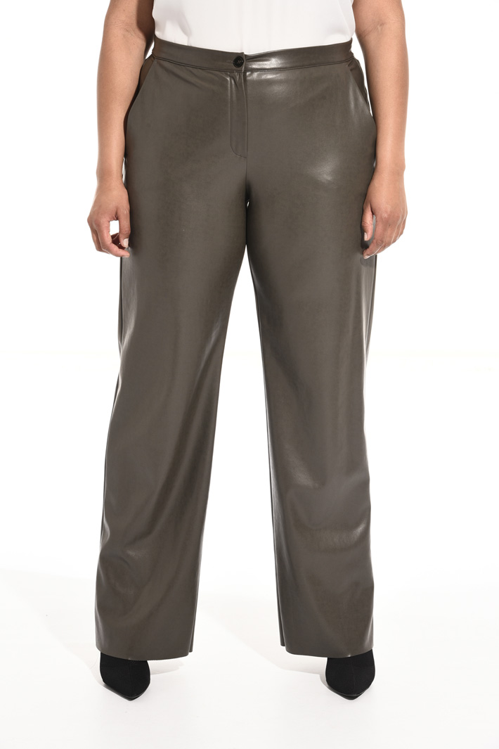 Pantaloni effetto spalmato Fashion Market Pantaloni effetto spalmato Fashion Market