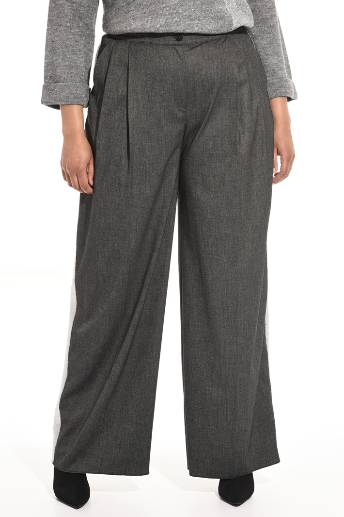 Pantaloni in lana jacquard Fashion Market Pantaloni in lana jacquard Fashion Market