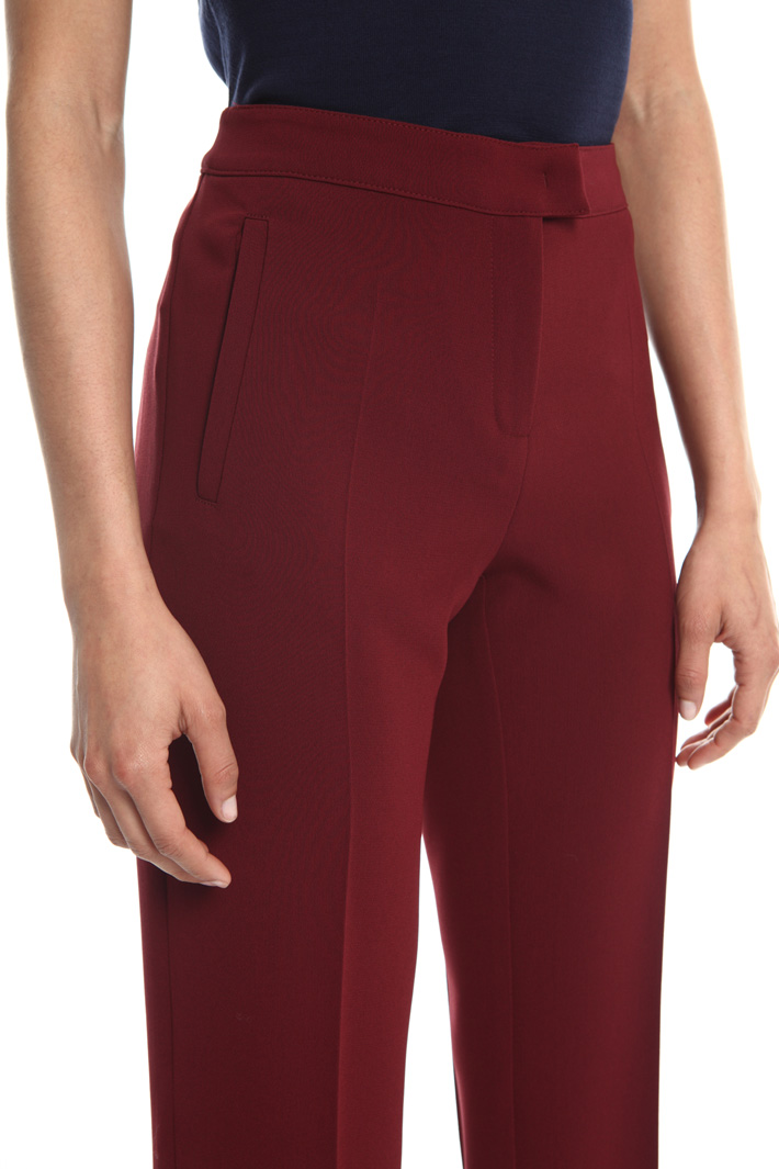 Pantalone dritto in triacetato Fashion Market Pantalone dritto in triacetato Fashion Market