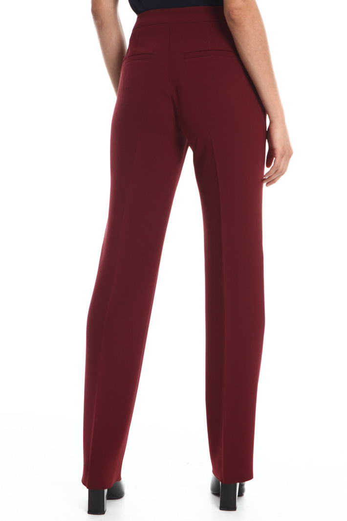 Pantalone dritto in triacetato Fashion Market Pantalone dritto in triacetato Fashion Market