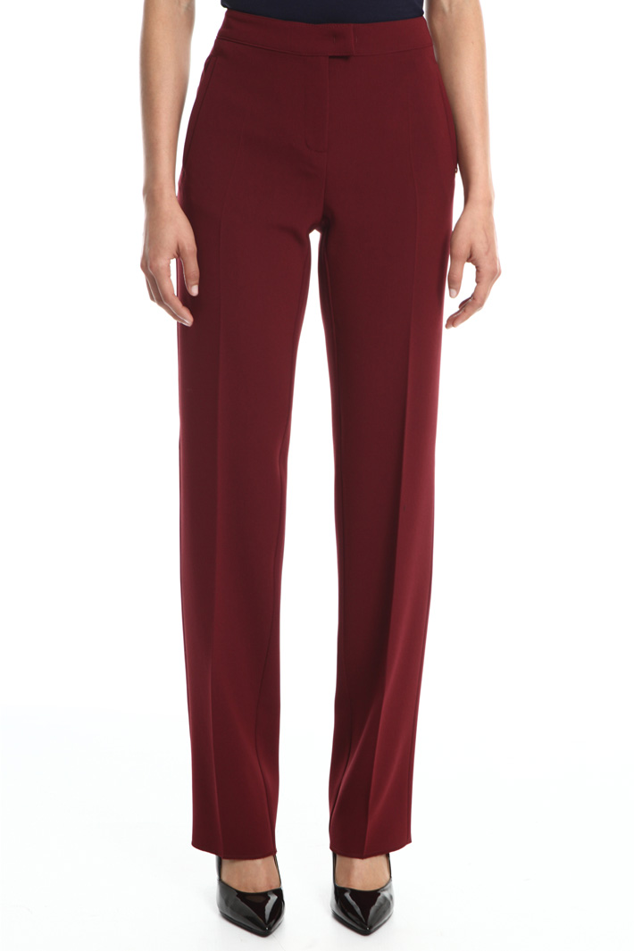 Pantalone dritto in triacetato Fashion Market Pantalone dritto in triacetato Fashion Market