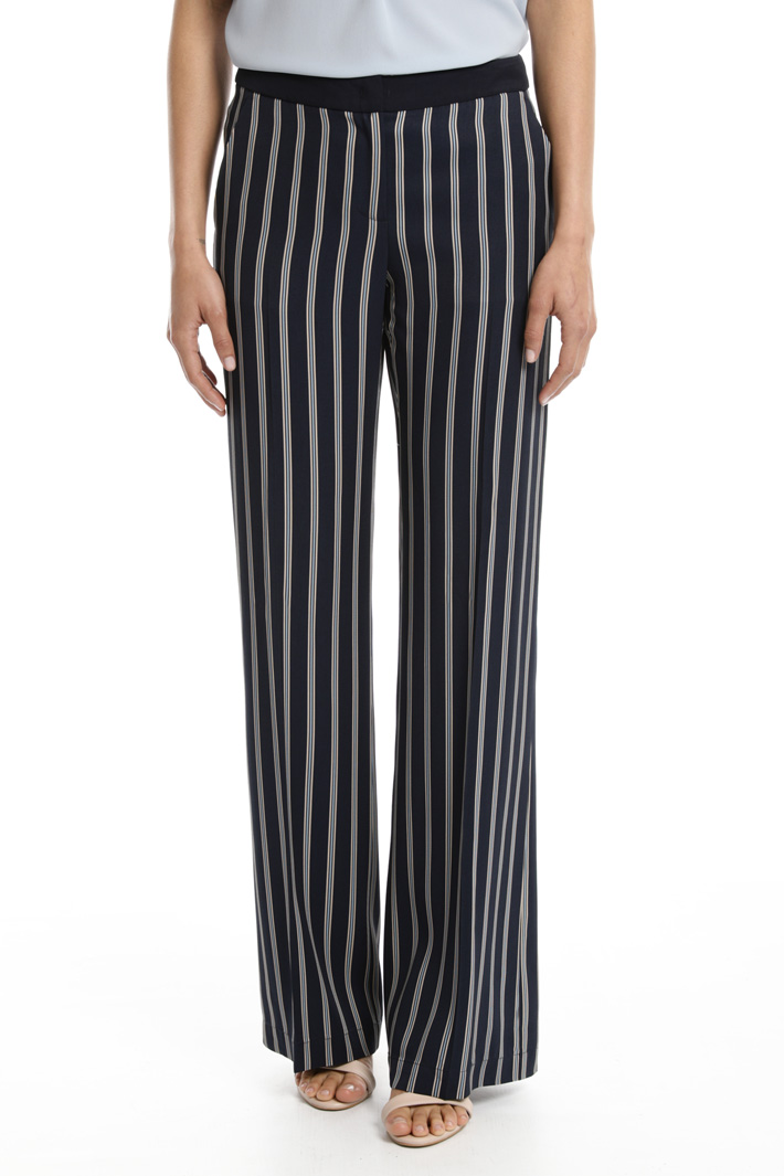 Pantalone palazzo rigato Fashion Market Pantalone palazzo rigato Fashion Market