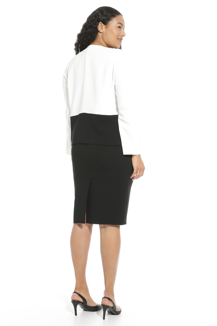 Giacca bicolor in triacetato Fashion Market Giacca bicolor in triacetato Fashion Market