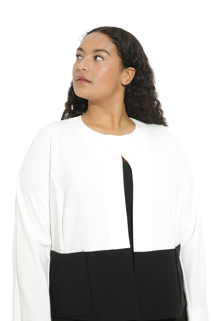 Giacca bicolor in triacetato Fashion Market Giacca bicolor in triacetato Fashion Market