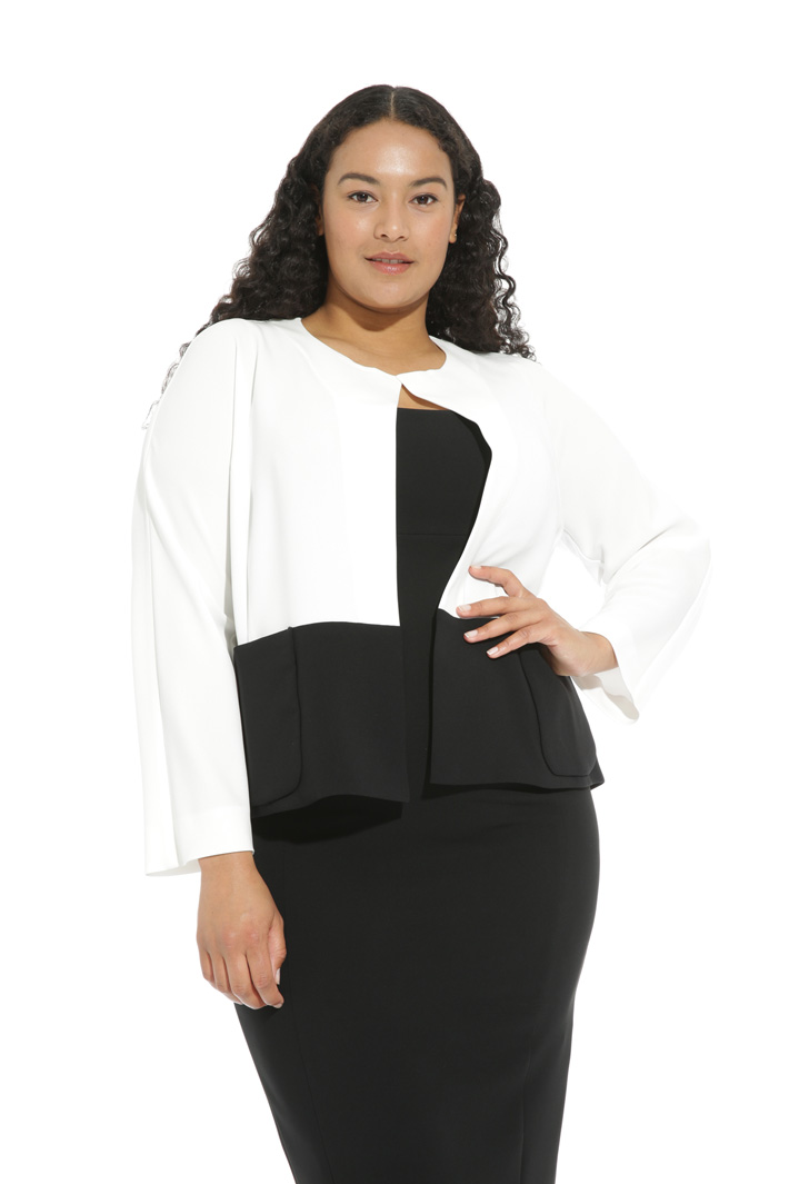 Giacca bicolor in triacetato Fashion Market Giacca bicolor in triacetato Fashion Market