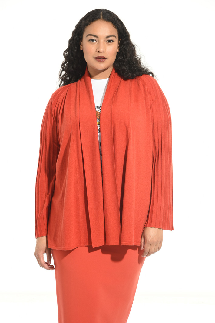 Cardigan in viscosa a coste Fashion Market Cardigan in viscosa a coste Fashion Market