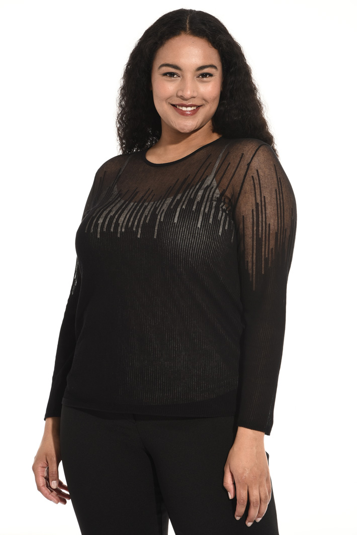 Maglia in cotone crêpe Fashion Market Maglia in cotone crêpe Fashion Market