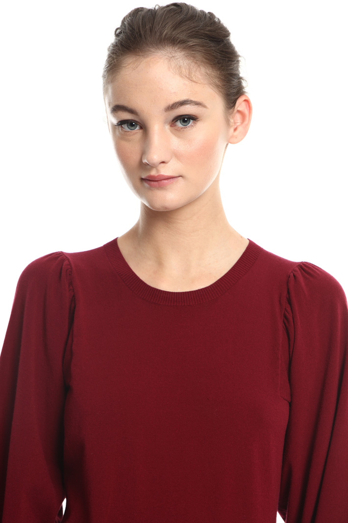 Maglia con maniche a sbuffo Fashion Market Maglia con maniche a sbuffo Fashion Market