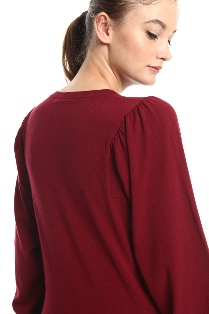 Maglia con maniche a sbuffo Fashion Market Maglia con maniche a sbuffo Fashion Market