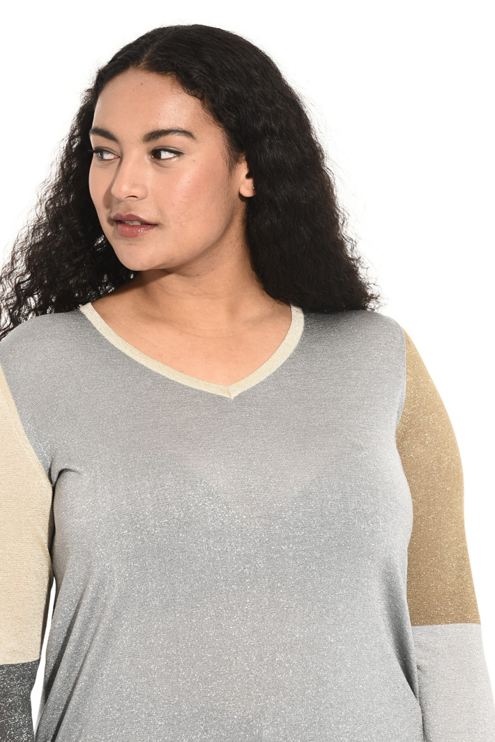 Maglia in filato lurex Fashion Market Maglia in filato lurex Fashion Market