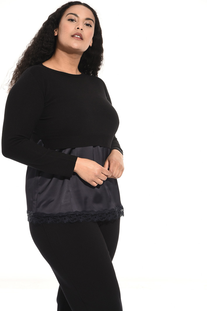 Maglia cropped in lana Fashion Market Maglia cropped in lana Fashion Market